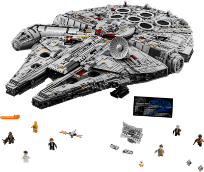 LEGO Star Wars 75192 Millennium Falcon Lego-bouwset Veelkleurig