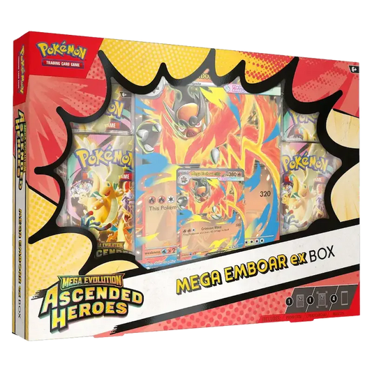 Ascended Heroes: Mega Emboar ex Collection Box