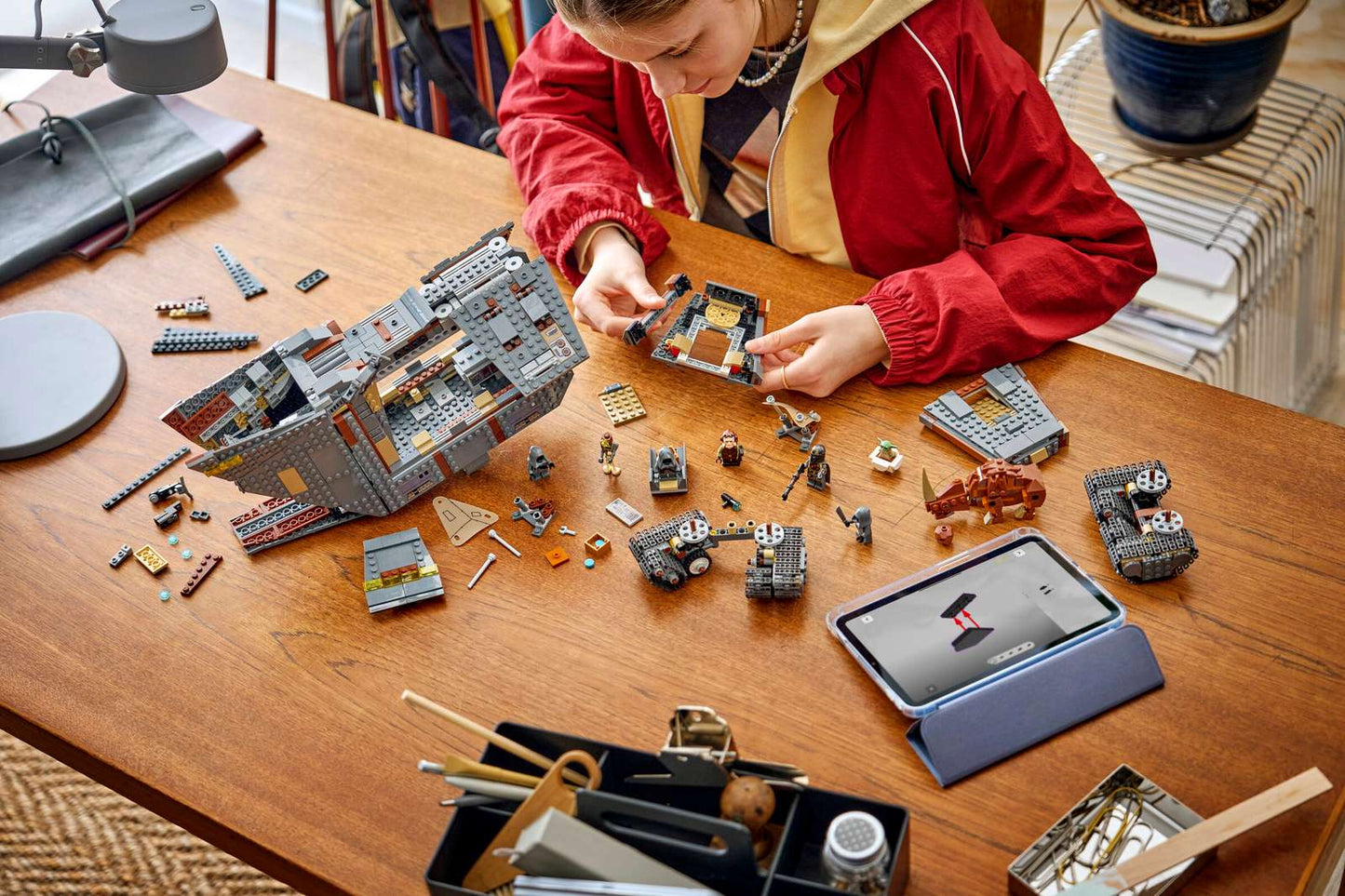 LEGO Star Wars Offworld Sandcrawler en Mudhorn (75453)