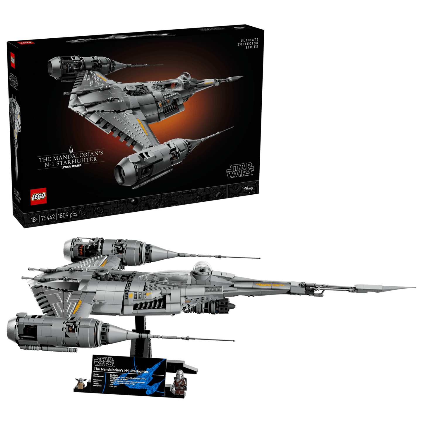 LEGOStar Wars The Mandalorian's N-1 Starfighter™ (75442)